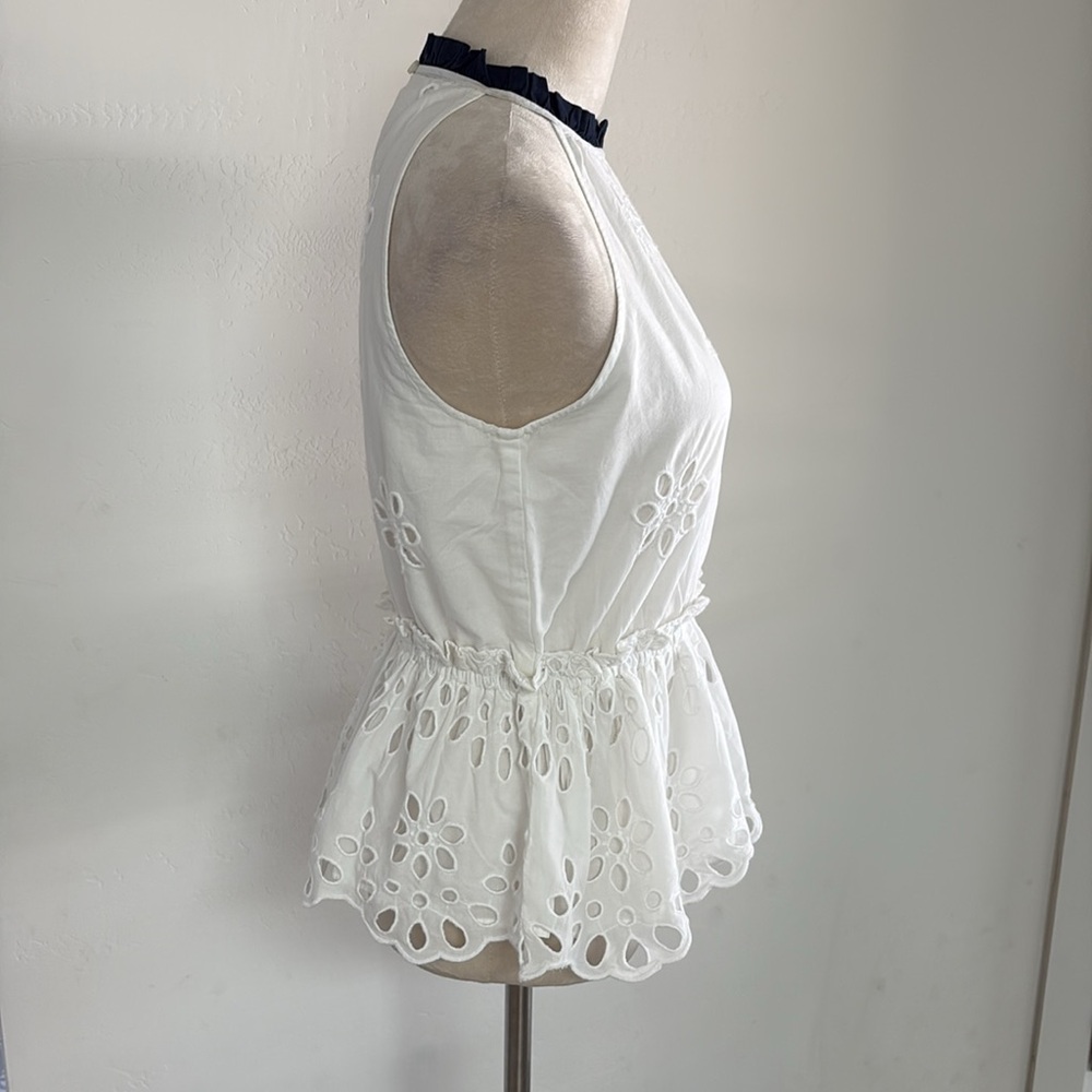 NWT J.Crew Sleeveless Top, XS - Picture 2 of 6